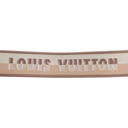 Louis Vuitton Jacquard Neverfull BB Shoulder Strap Beige Brown 3 of 5
