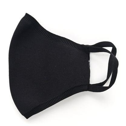 Louis Vuitton LV Initials Knit Face Mask Black 2 of 8