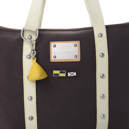 Louis Vuitton Toile Antigua Cabas GM Tote Brown 7 of 10