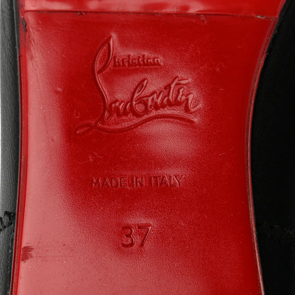 Christian Louboutin Nappa Mamadrague Flats 37 Black 7 of 9