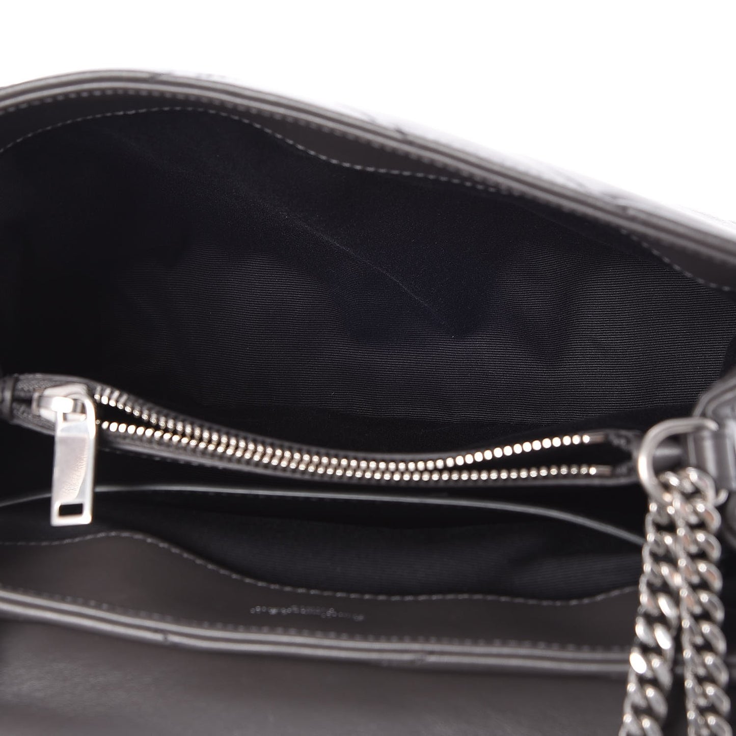 Calfskin Y Quilted Monogram Small Loulou Chain Satchel Earth