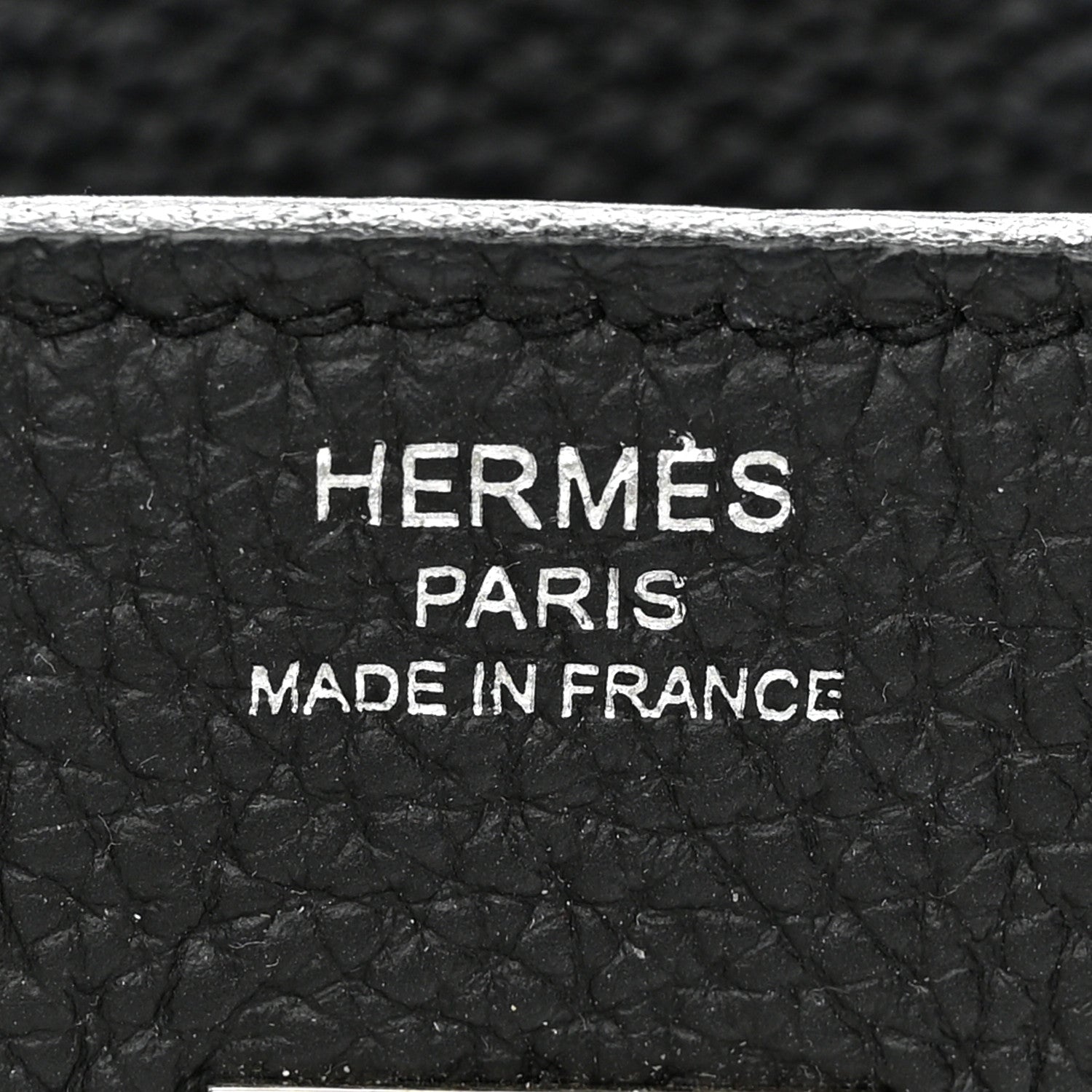 Hermes Togo Birkin 25 Black 6 of 11
