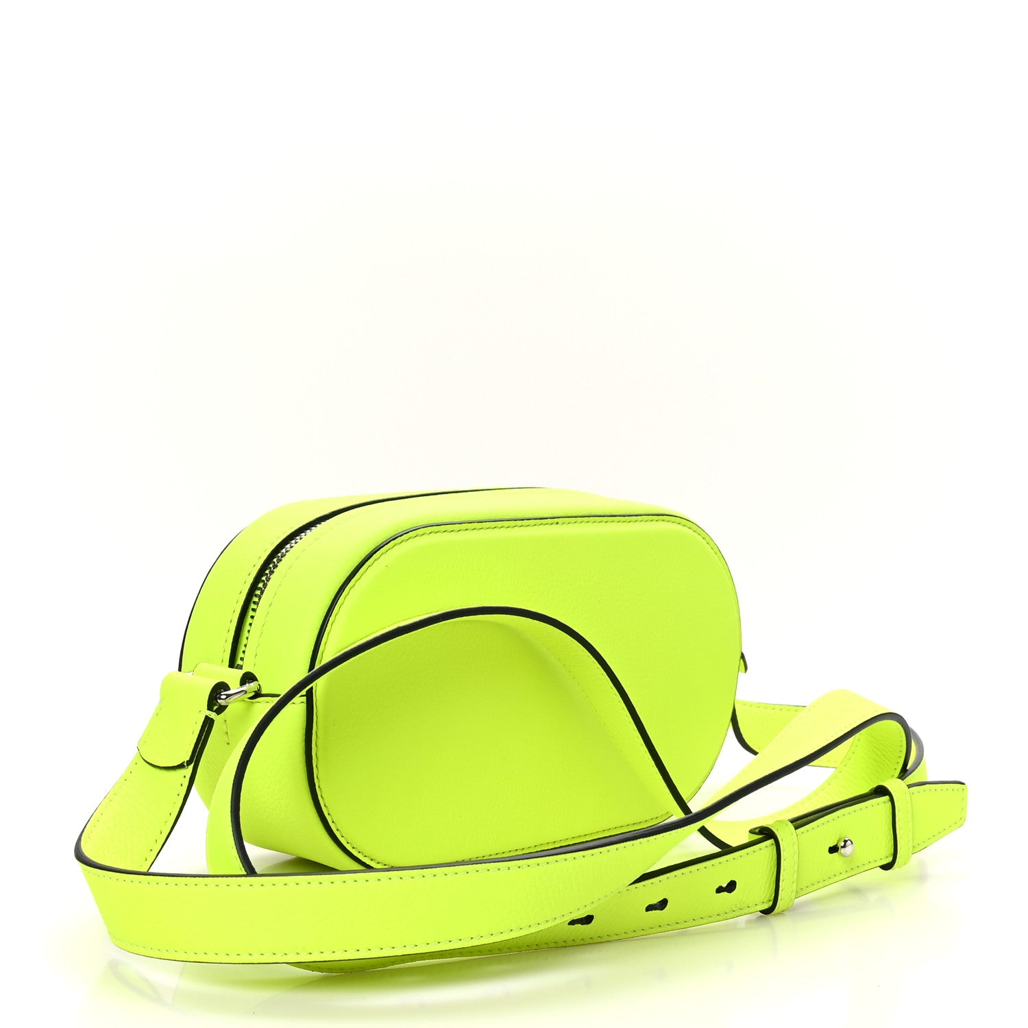 Salvatore Ferragamo Calfskin Double Gancio Crossbody Bag Tennis 3 of 9