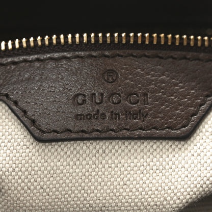 Gucci GG Supreme Monogram Geometric Textured Dollar Calfskin Web Small Jackie 1961 Hobo 6 of 10