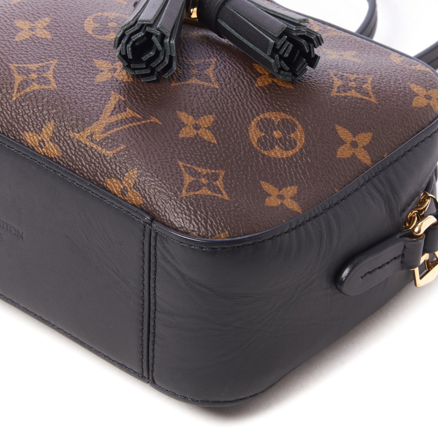 Louis Vuitton Monogram Saintonge Black 5 of 9