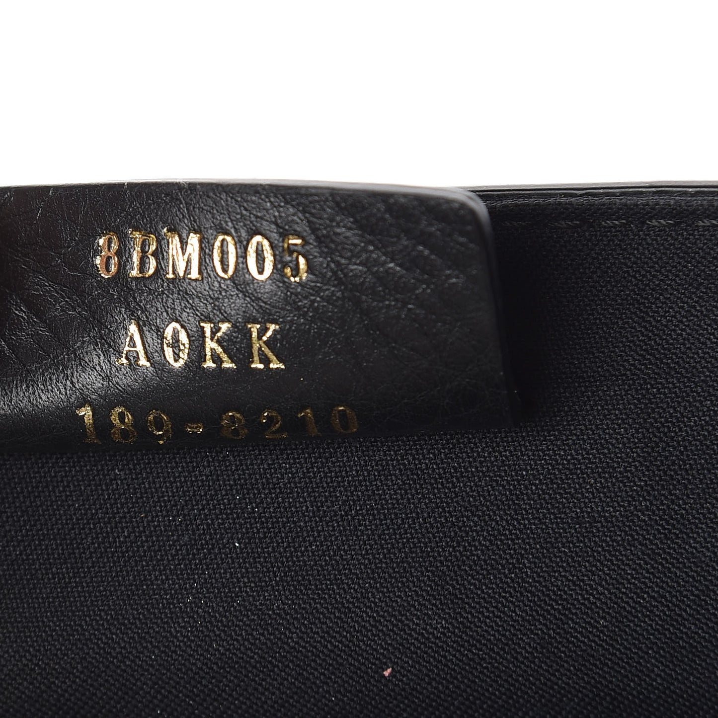 Vitello Liberty Lucido F is Fendi Envelope Belt Bag Black