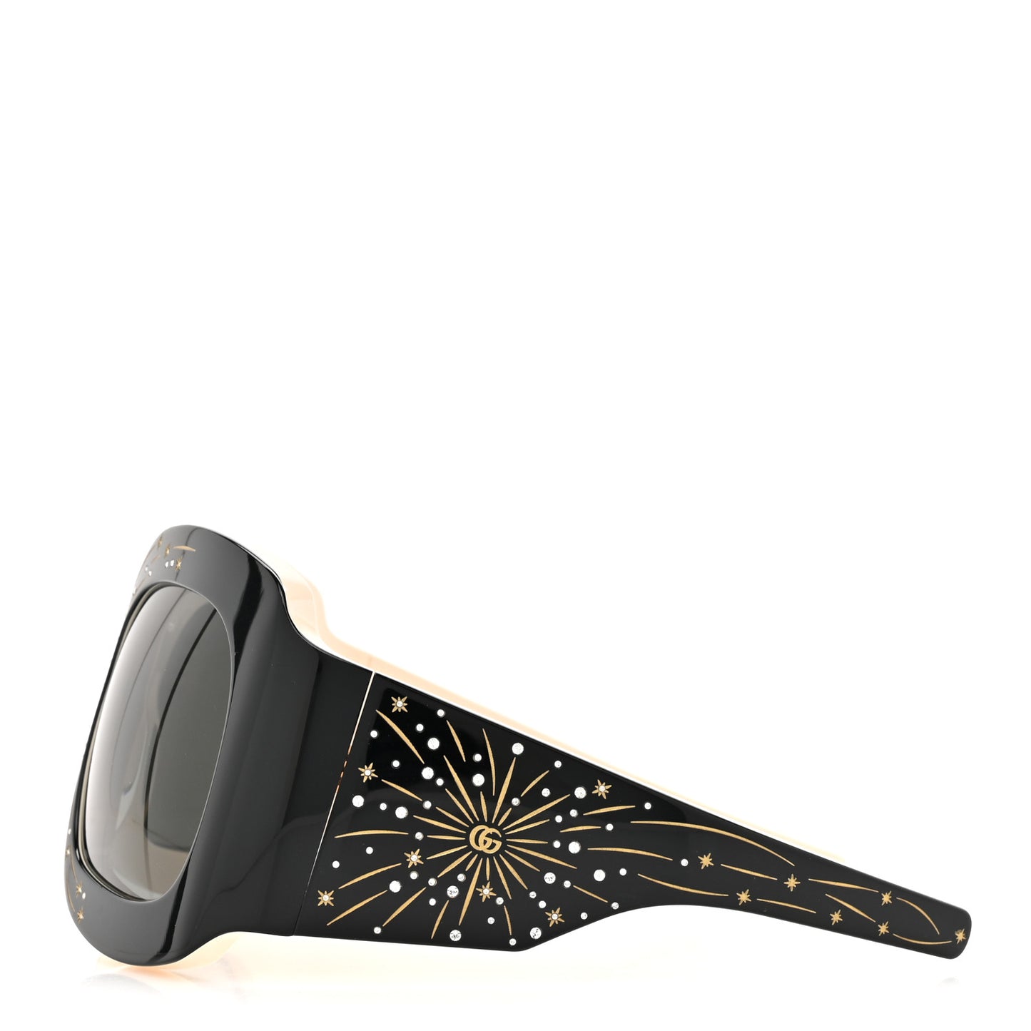 Oversize Hollywood Forever Sunglasses GG1093S Black