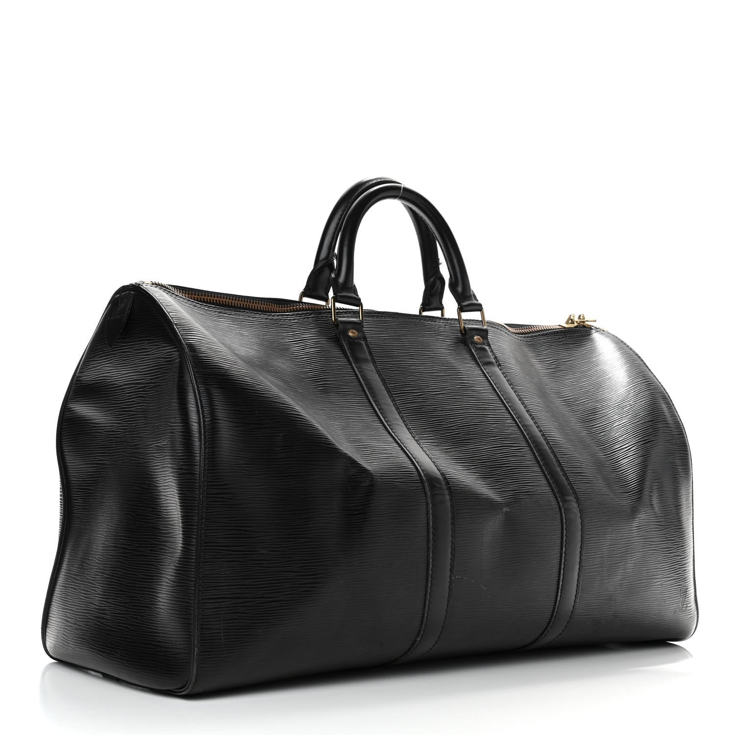 Louis Vuitton Epi Keepall 50 Black 2 of 19