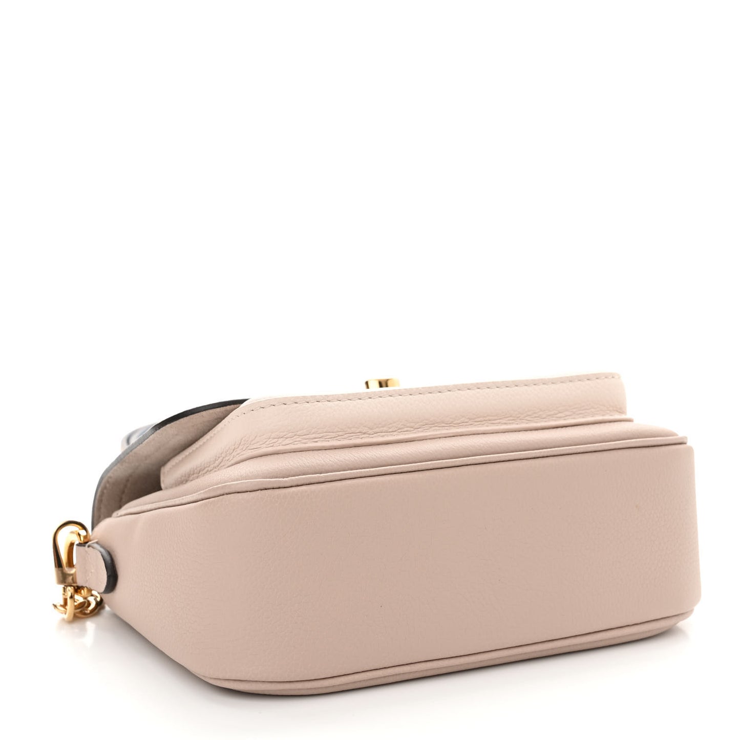 Grained Calfskin Lockme Tender Greige