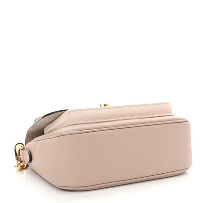Louis Vuitton Grained Calfskin Lockme Tender Greige 4 of 10