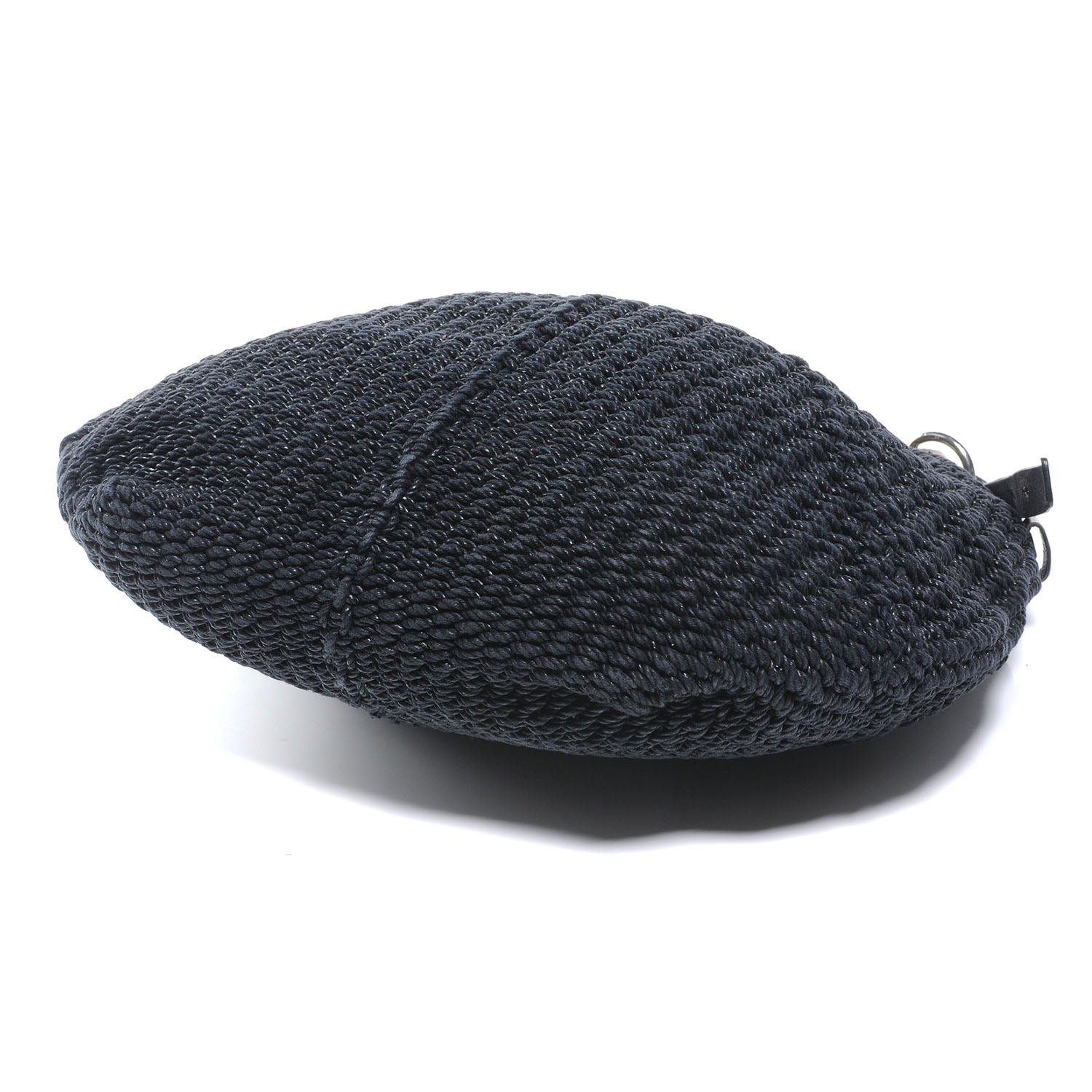 Saint Laurent Woven Straw Mombasa Black 4 of 8