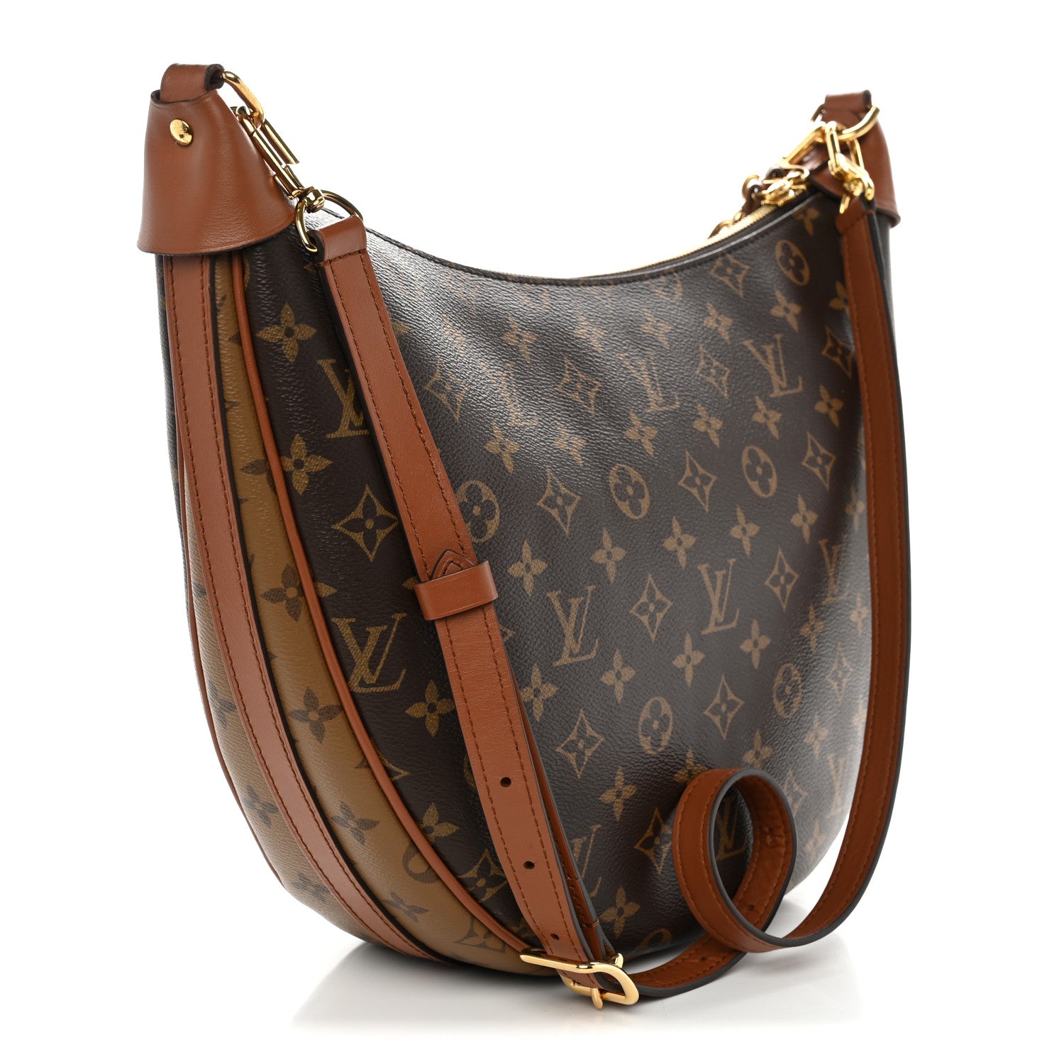Louis Vuitton Reverse Monogram Loop Hobo 4 of 13
