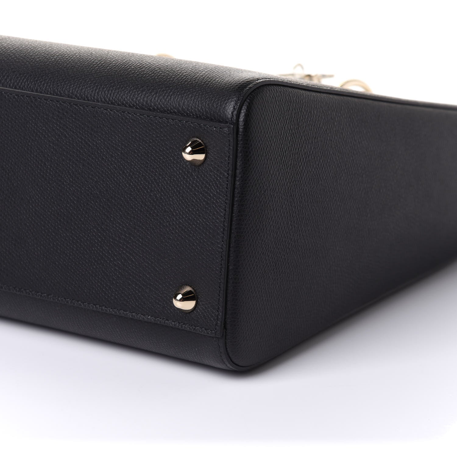 Christian Dior Grained Calfskin Large Lady Dior Black 11 of 11