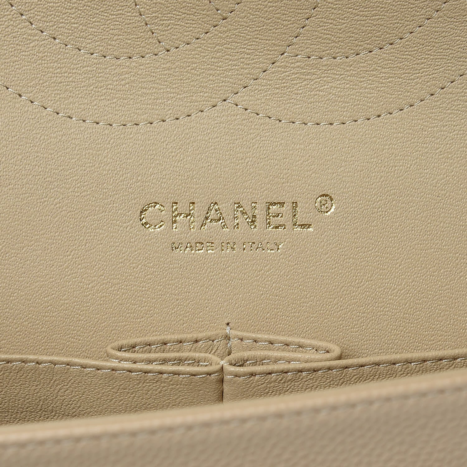 Chanel Caviar Quilted Jumbo Double Flap Beige Clair 6 of 9