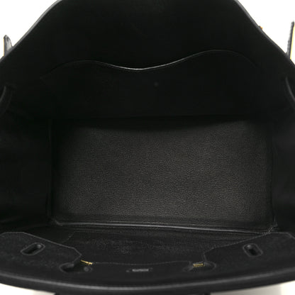 Hermes Taurillon Novillo Birkin 35 Black 5 of 12