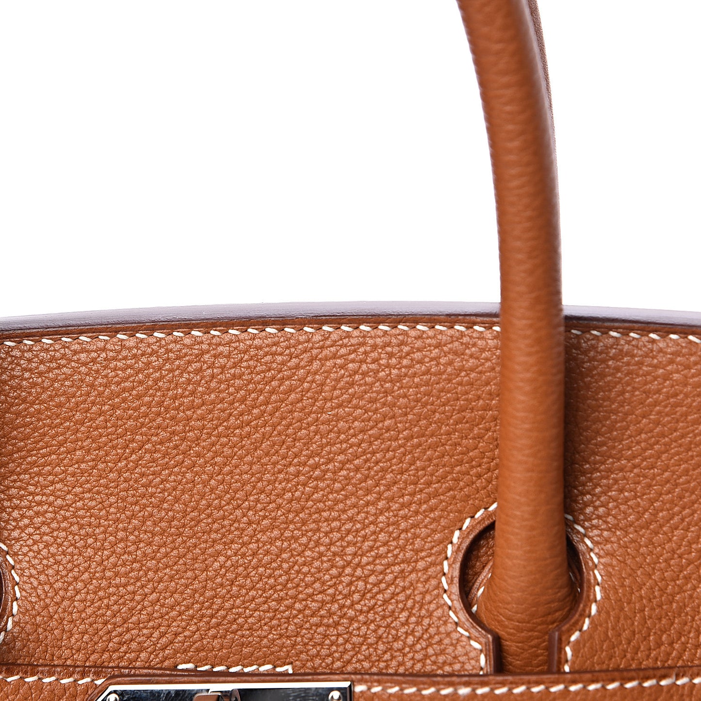 Natural Barenia Faubourg Birkin 35 Fauve