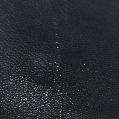 Balenciaga Shiny Calfskin Crocodile Embossed Hourglass Top Handle Bag XS Black 7 of 12