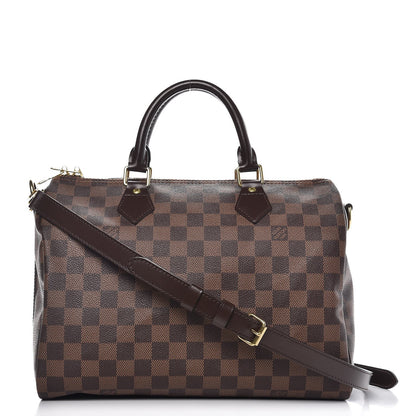 Louis Vuitton Damier Ebene Speedy Bandouliere 30 1 of 7