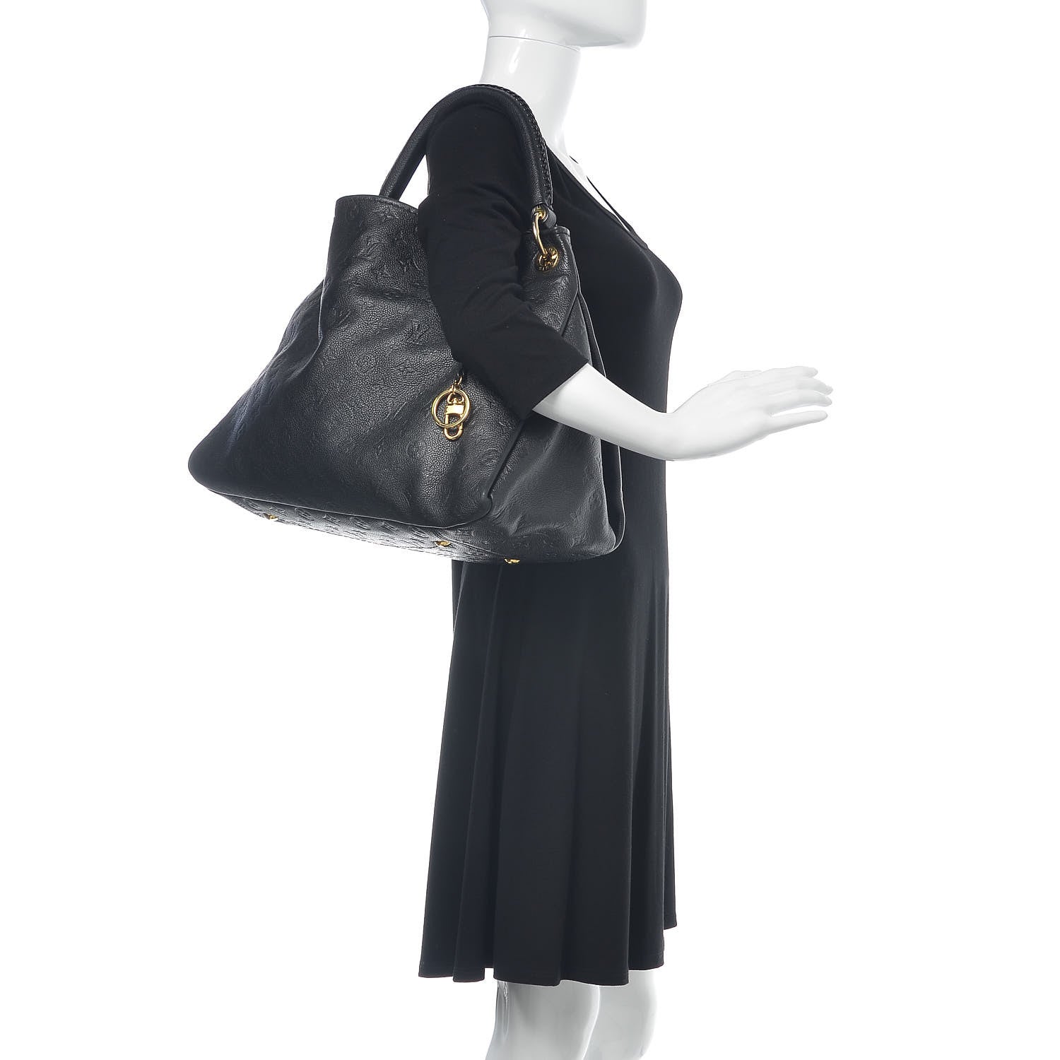 Louis Vuitton Empreinte Artsy MM Black 2 of 21