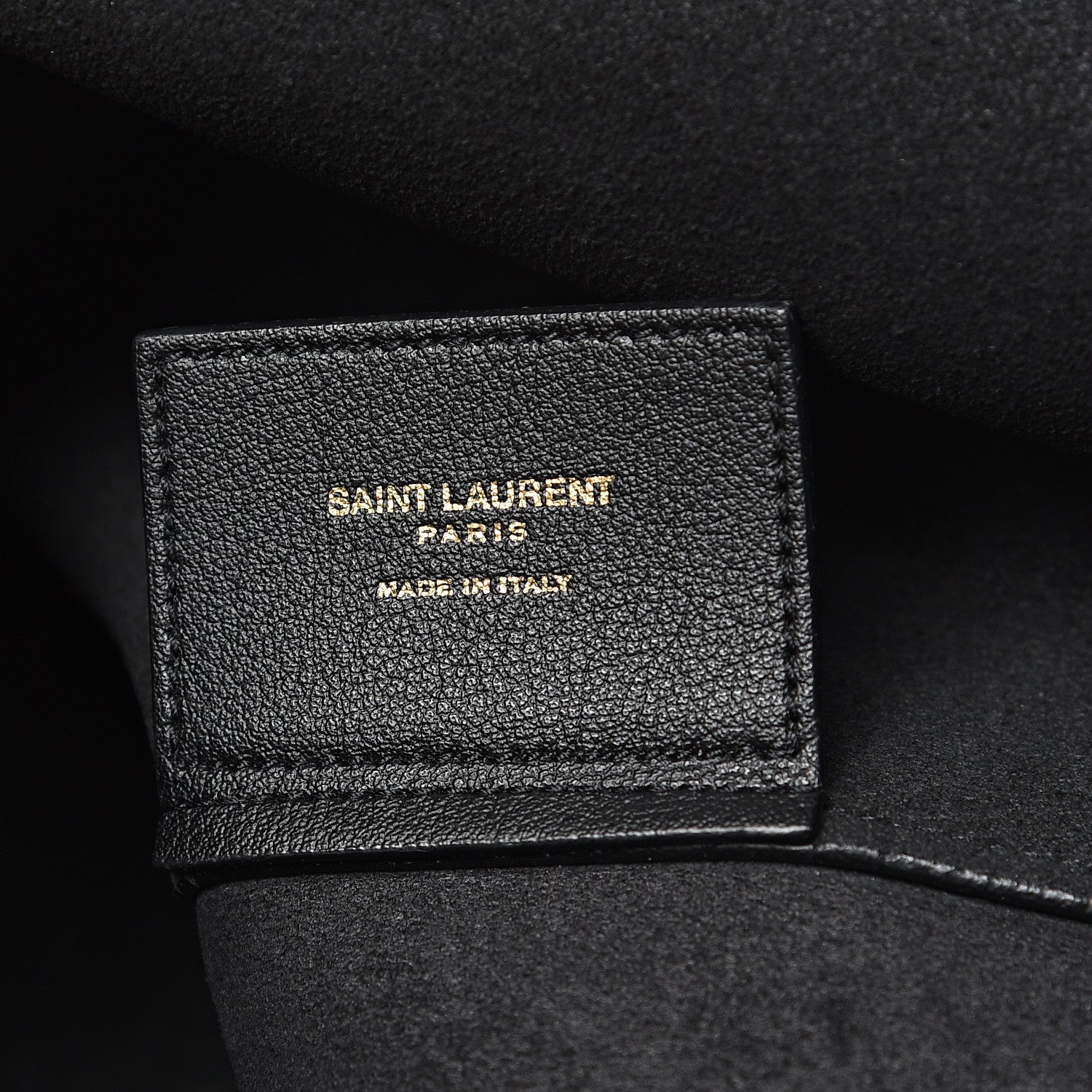 Saint Laurent Calfskin Large Shopping Tote Black 5 of 13