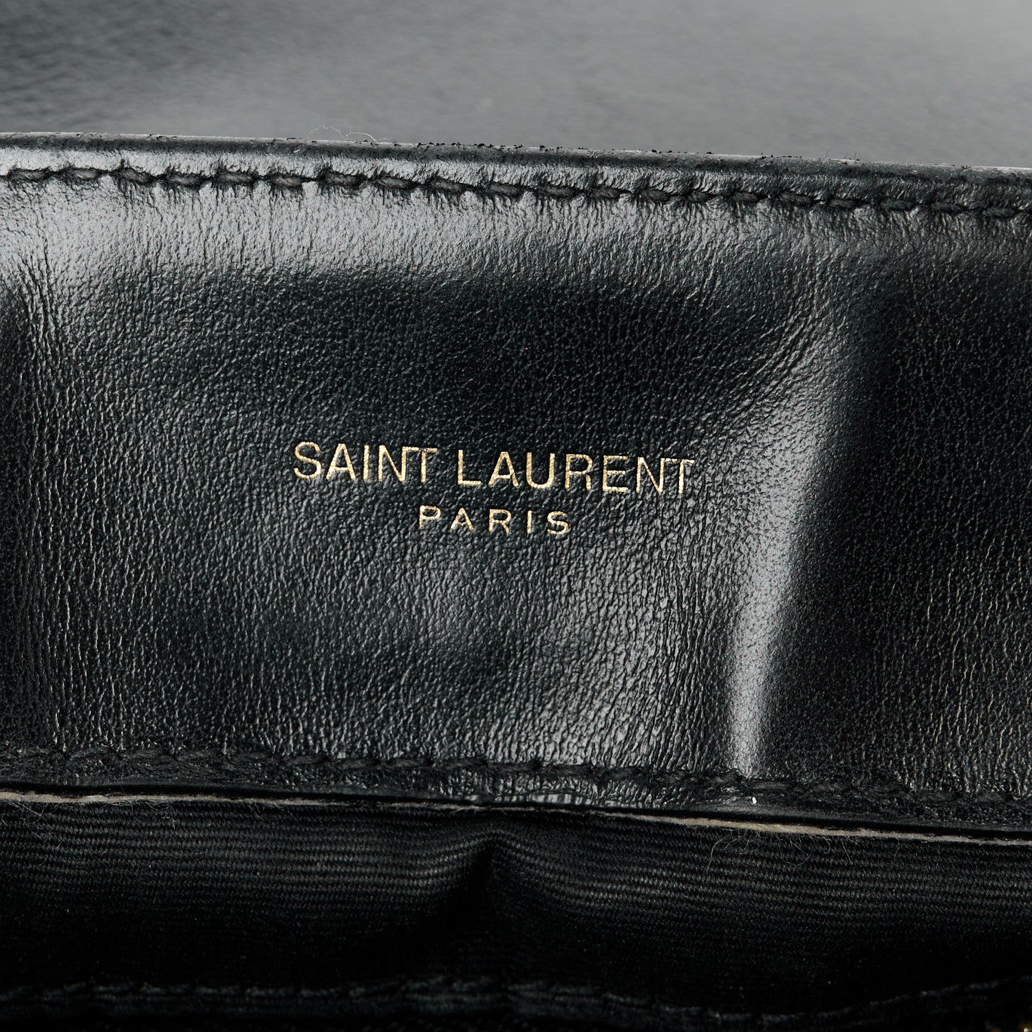 Saint Laurent Calfskin Y Quilted Monogram Medium Loulou Chain Satchel Black 6 of 13