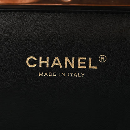 Chanel Plexiglass Crystal CC Minaudiere Clutch Black Copper 6 of 9
