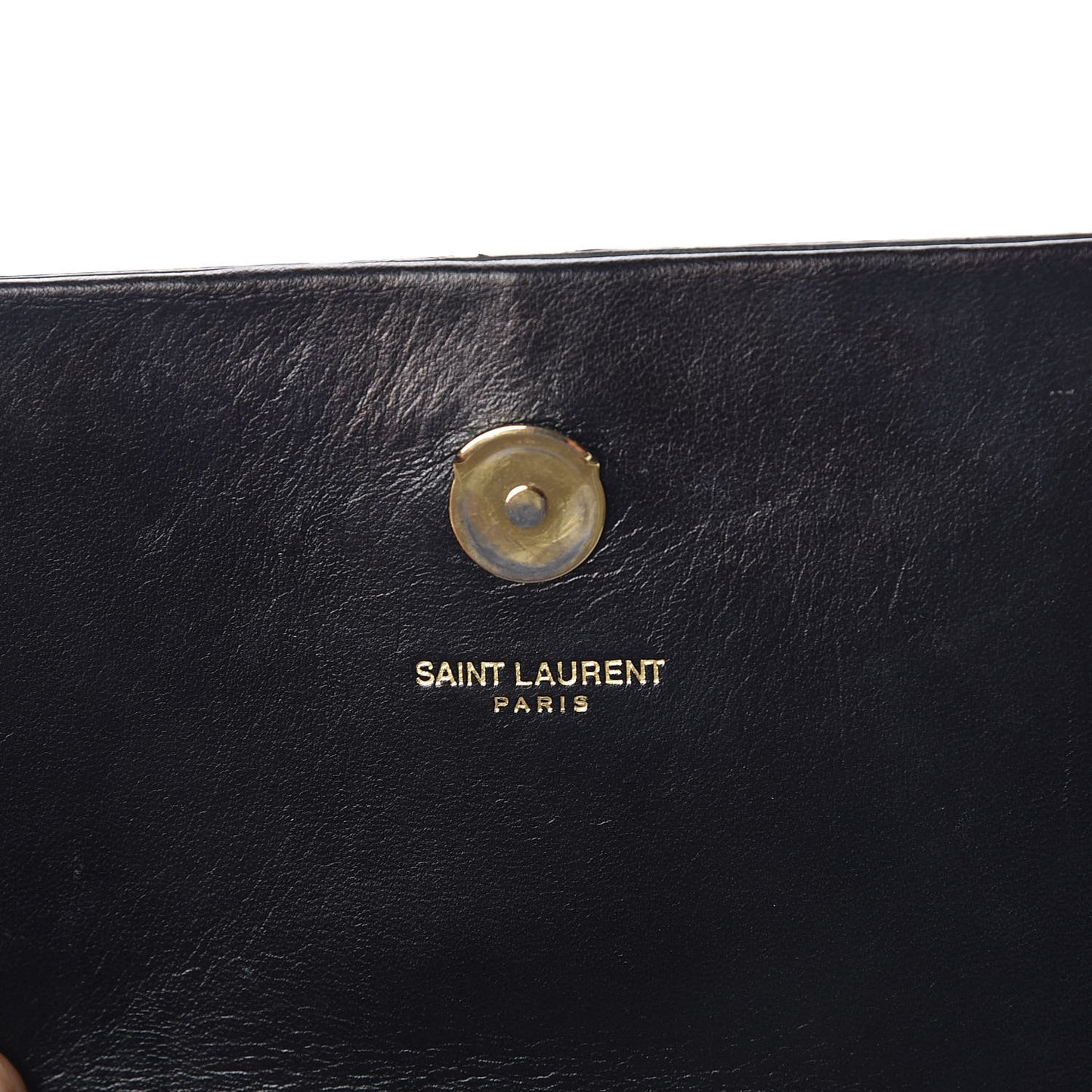 Suede Small Classic Monogram Kate Tassel Satchel Black