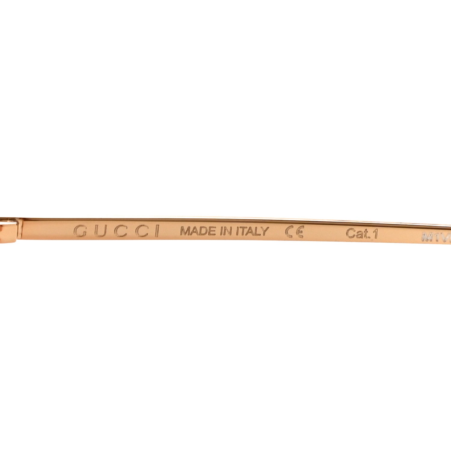Gucci Square Frame GG0536S Sunglasses Gold 5 of 7