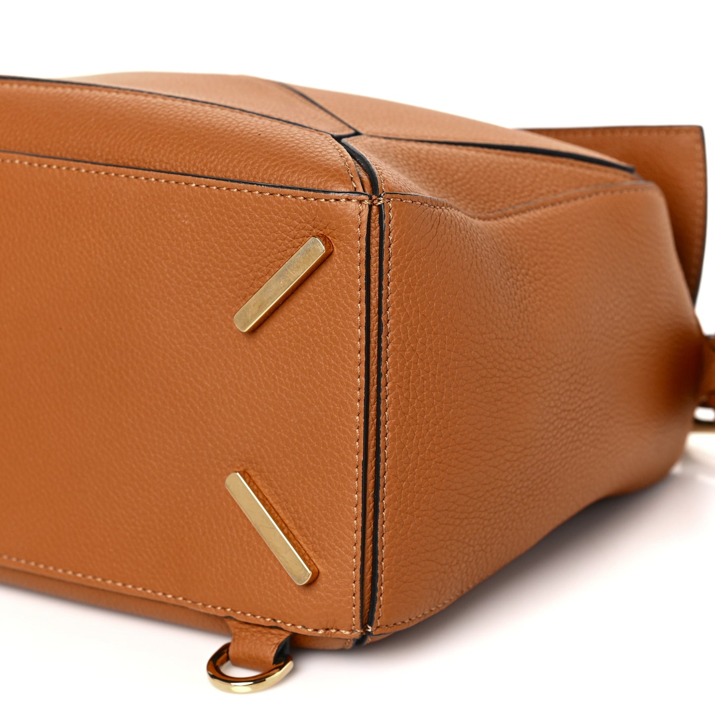 Calfskin Medium Puzzle Bag Tan