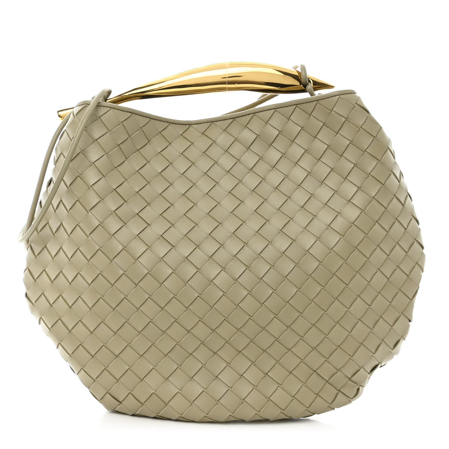Bottega Veneta Nappa Intrecciato Medium Sardine Bag Travertine 3 of 11