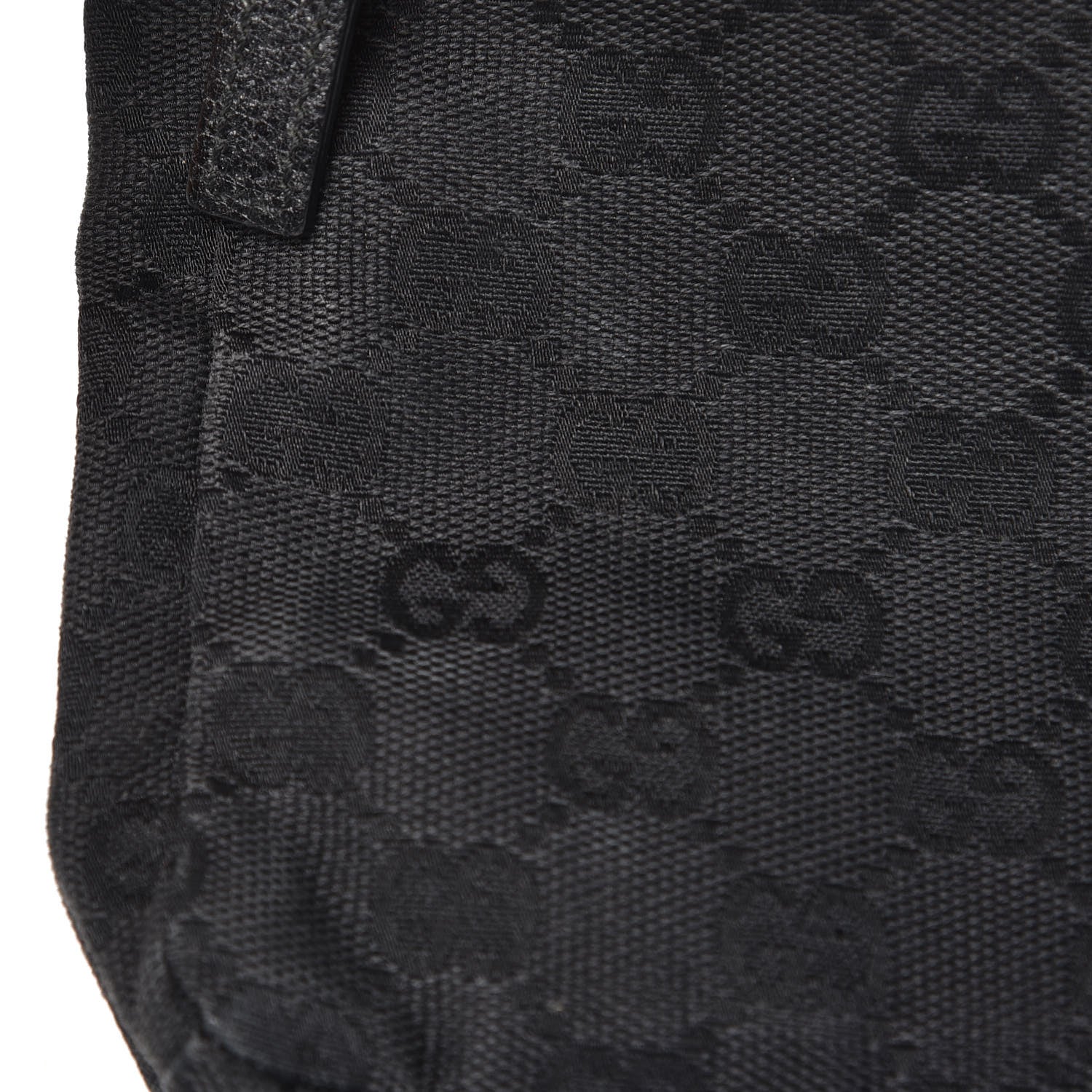 Gucci GG Monogram Double Pocket Belt Bag Black 9 of 12