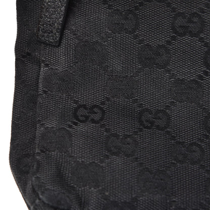 Gucci GG Monogram Double Pocket Belt Bag Black 9 of 12