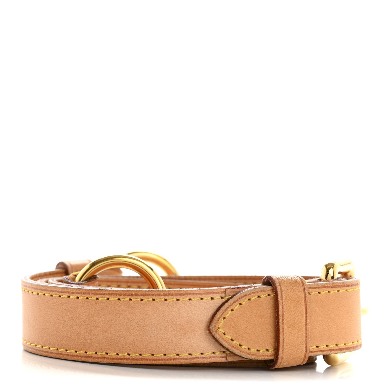 Louis Vuitton Vachetta 25mm Adjustable Shoulder Strap VVN 2 of 6