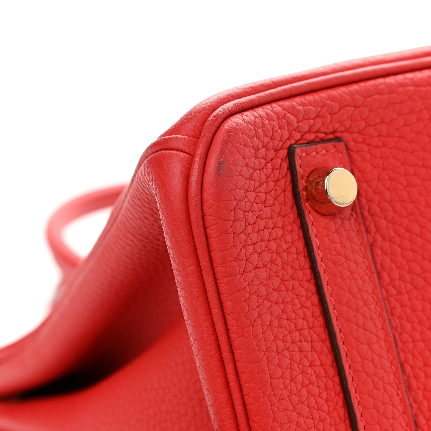 Hermes Togo Birkin 30 Rouge Casaque 9 of 12
