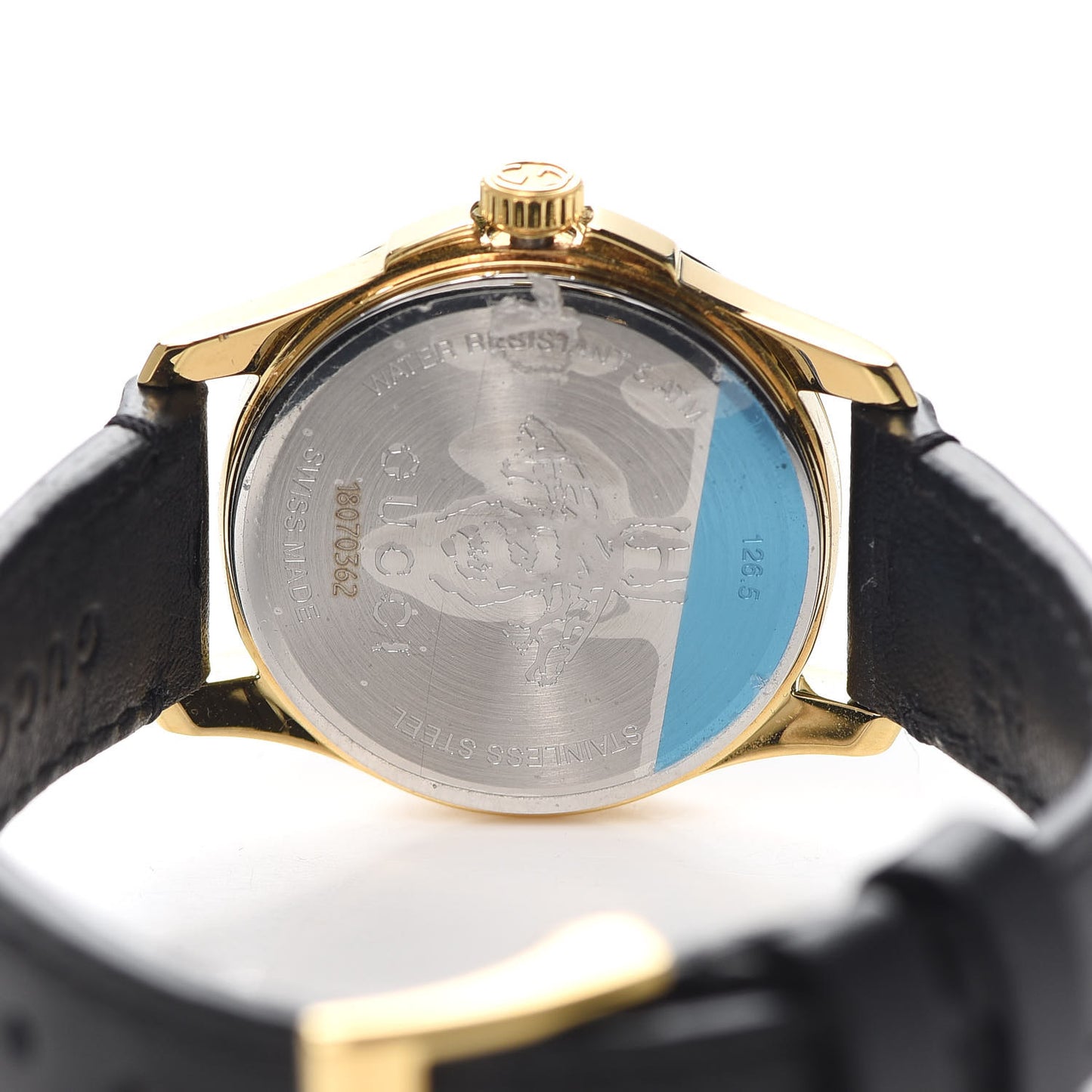Stainless Steel Calfskin 27mm G-Timeless Quartz Watch Turquoise