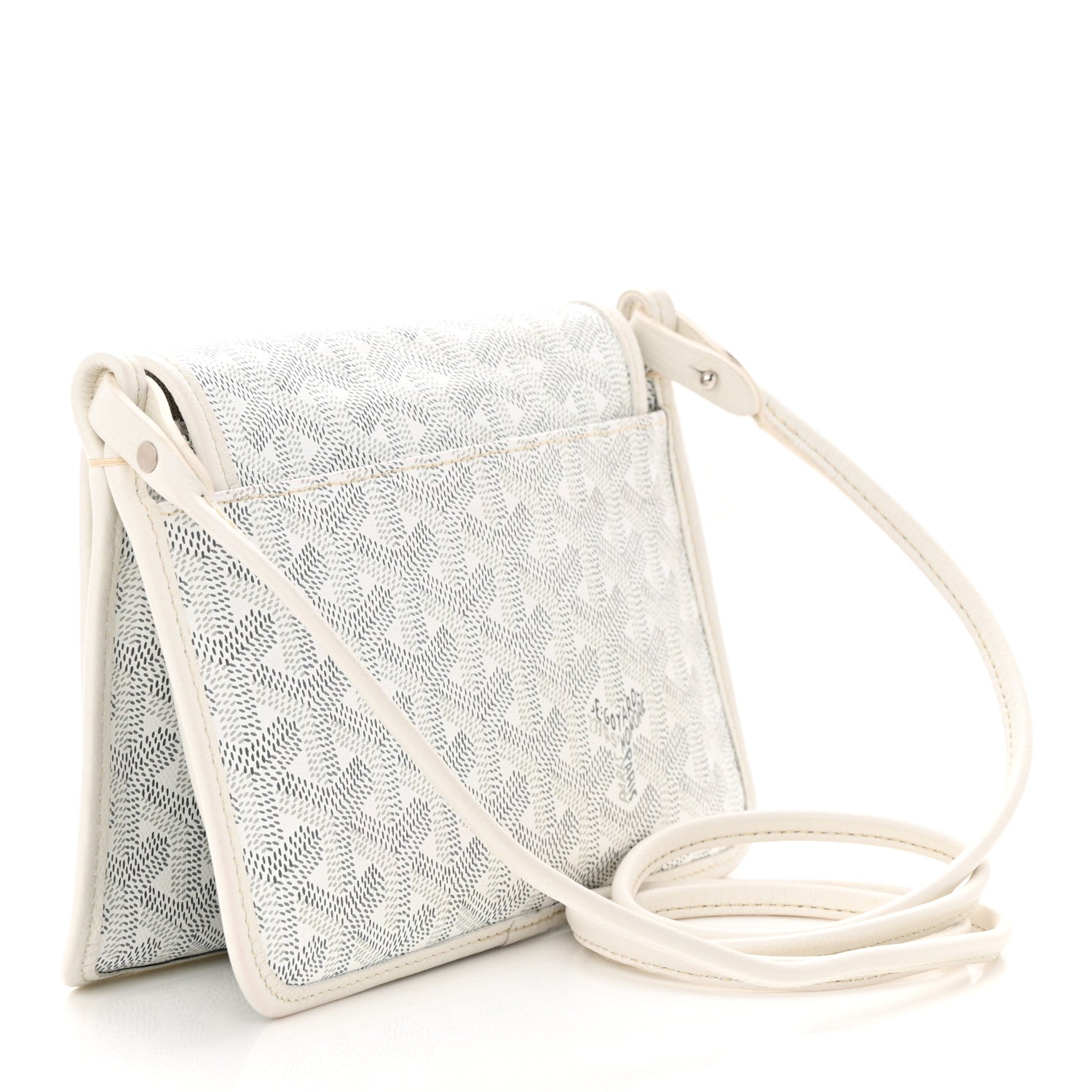 Goyard Goyardine Plumet Wallet Clutch White 4 of 11