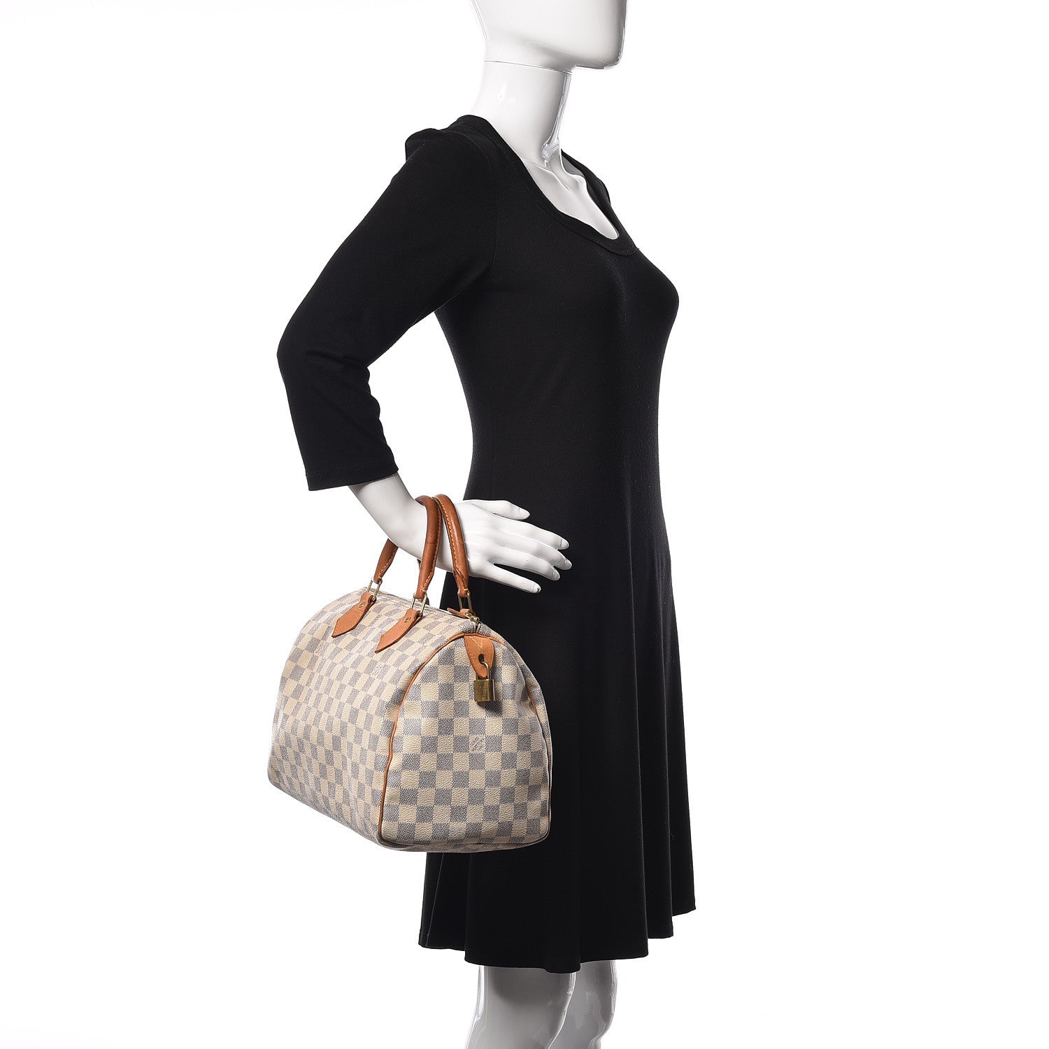 Louis Vuitton Damier Azur Speedy 30 2 of 19