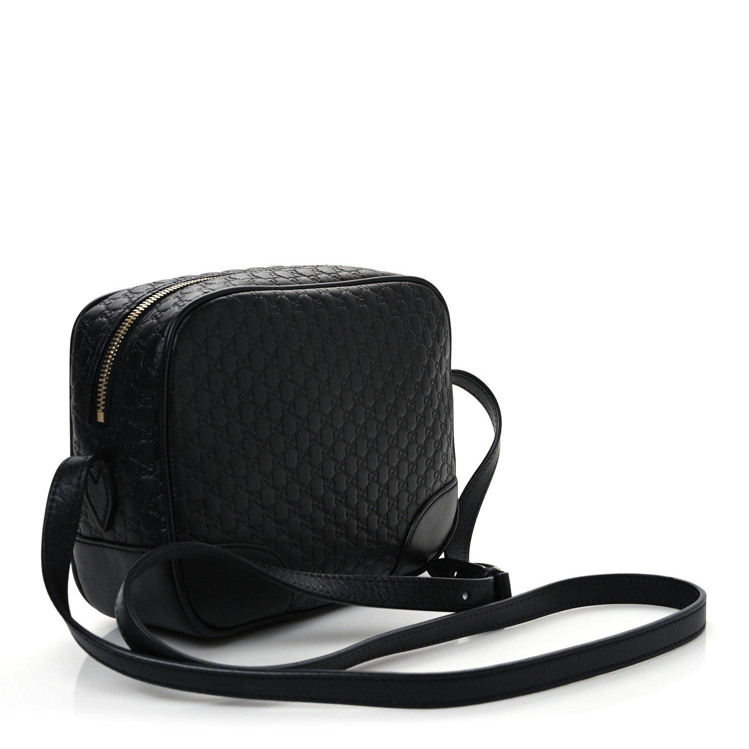 Gucci Microguccissima Mini Bree Messenger Bag Black 2 of 9