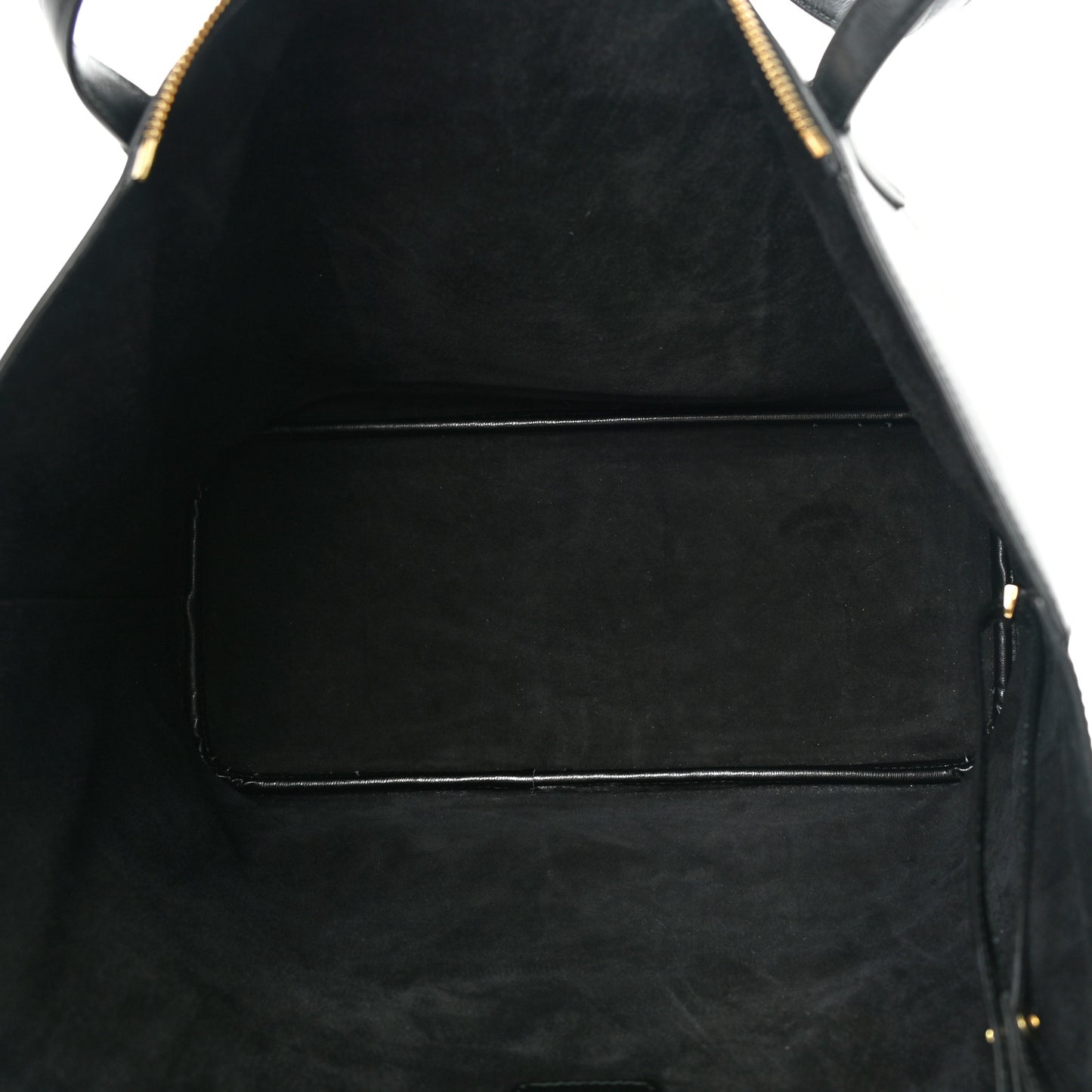 Calfskin Medium Gancini Tote Black