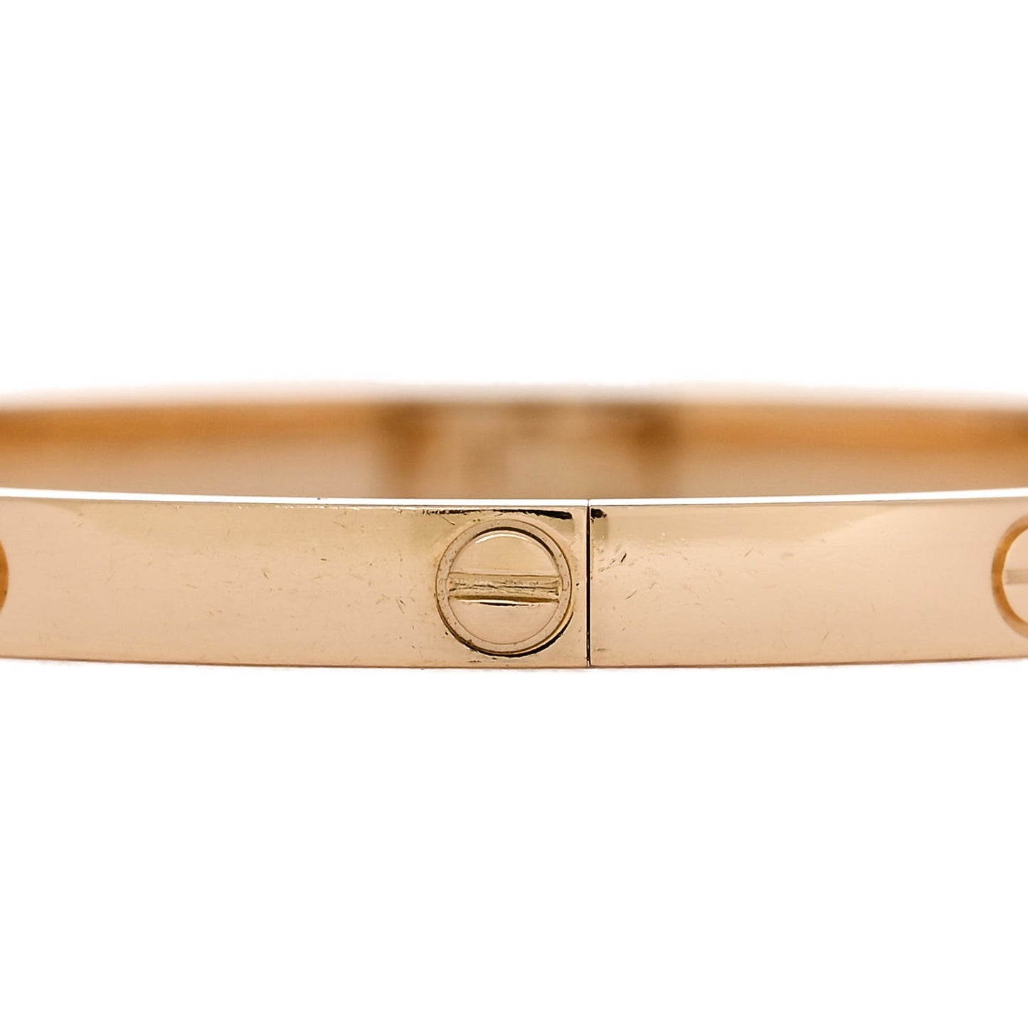 18K Yellow Gold Small LOVE Bracelet 15