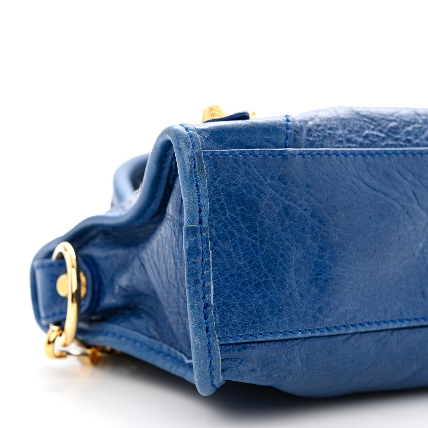 Agneau Giant 12 Gold Hardware Mini City Bleu Lazuli