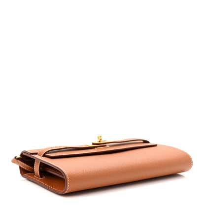 Hermes Epsom Kelly Wallet To Go Gold 3 of 7