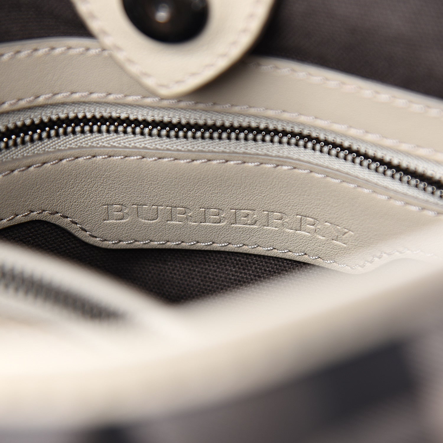 Burberry Smoked Check Small Northfield Tote Trench 5 of 12