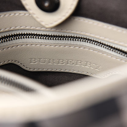 Burberry Smoked Check Small Northfield Tote Trench 5 of 12