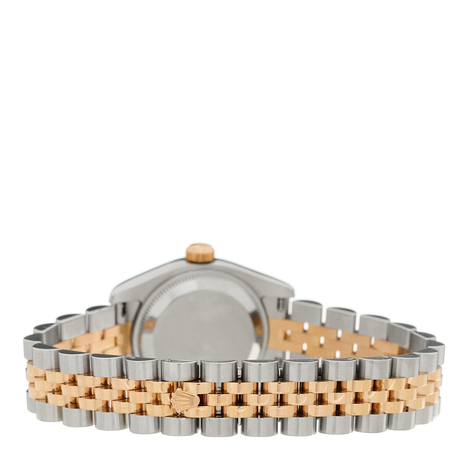 Rolex Stainless Steel 18K Everose Gold Diamond 26mm Oyster Perpetual Datejust Watch Pink 179171 3 of 4
