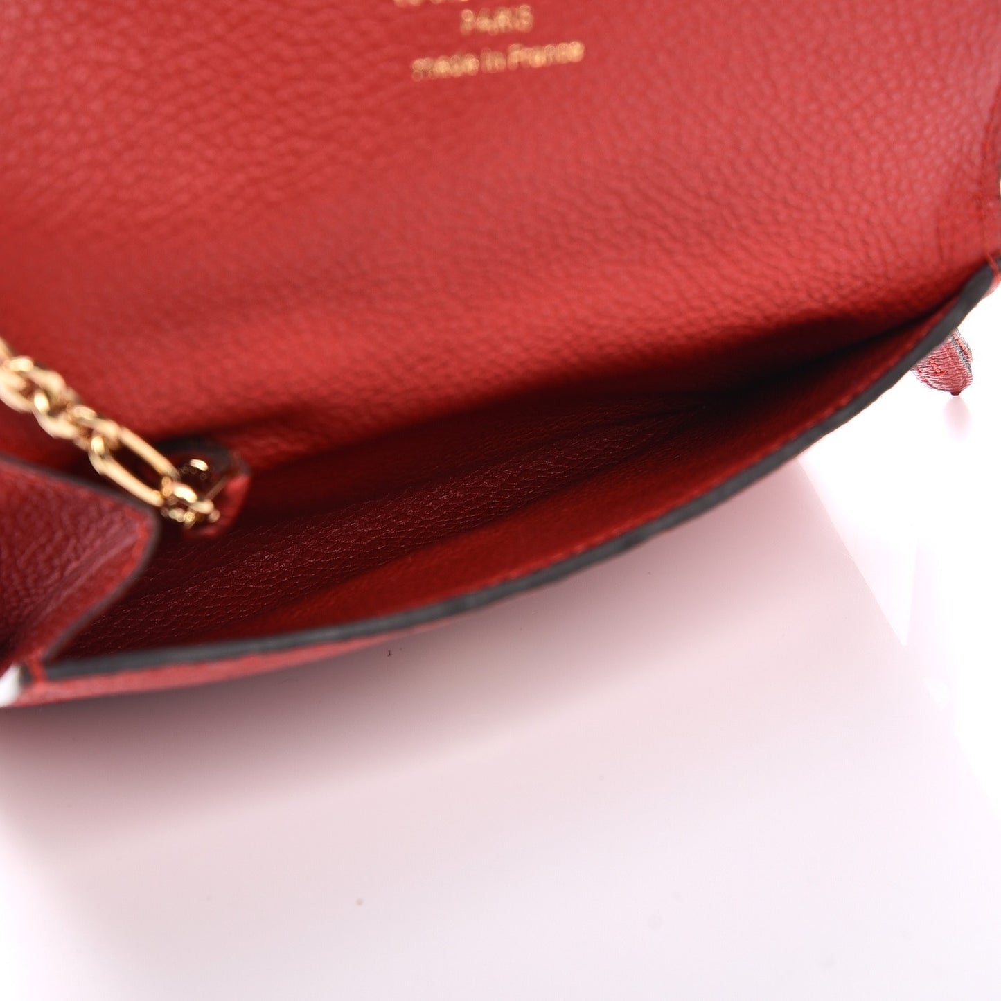 Empreinte Key Pouch Cherry