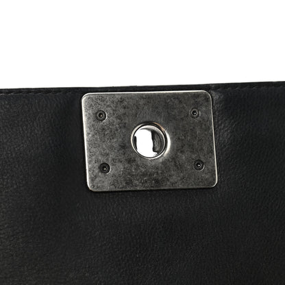 Chanel Calfskin Quilted Medium Boy Flap Black 7 of 9