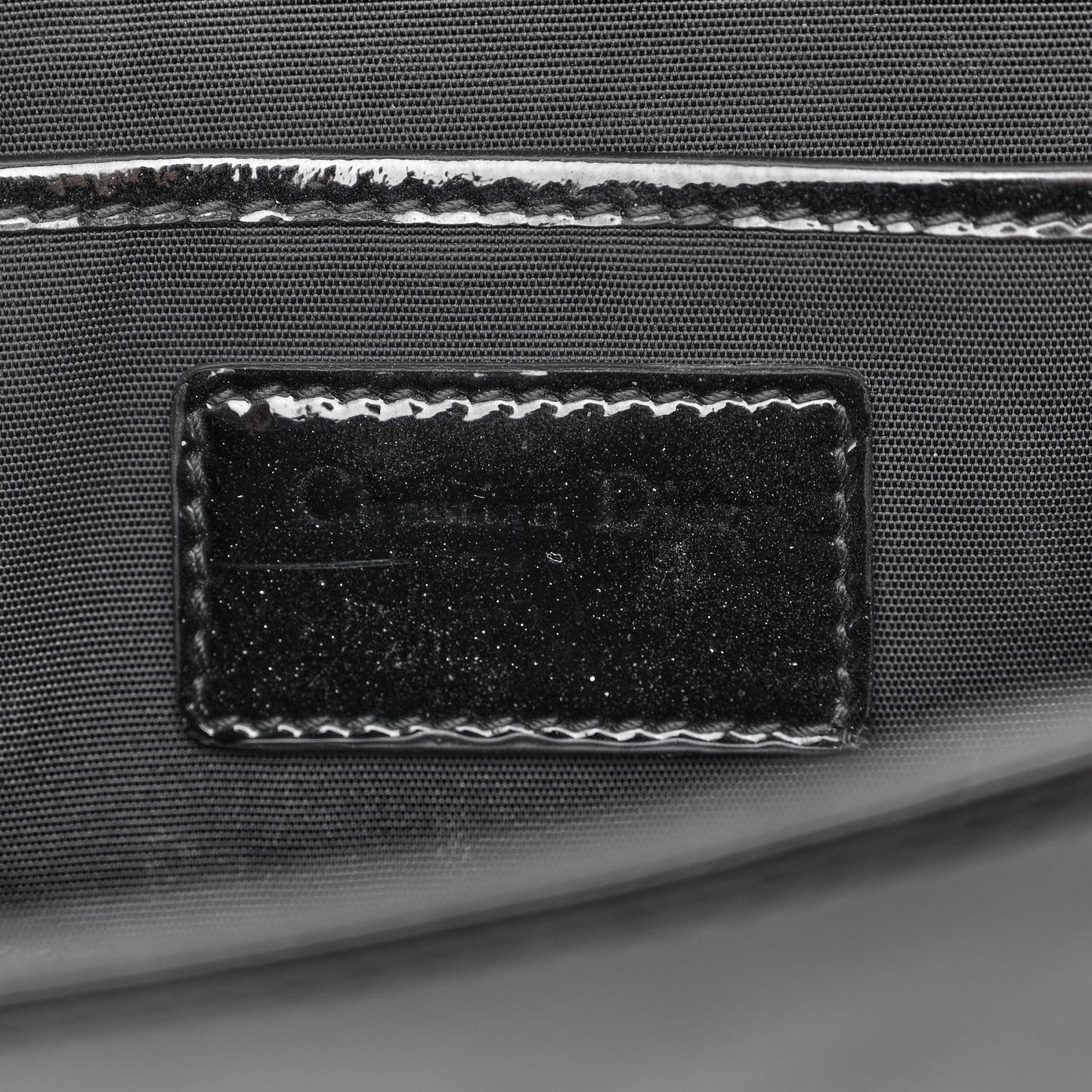 Patent Cannage Lady Dior Convertible Clutch Black