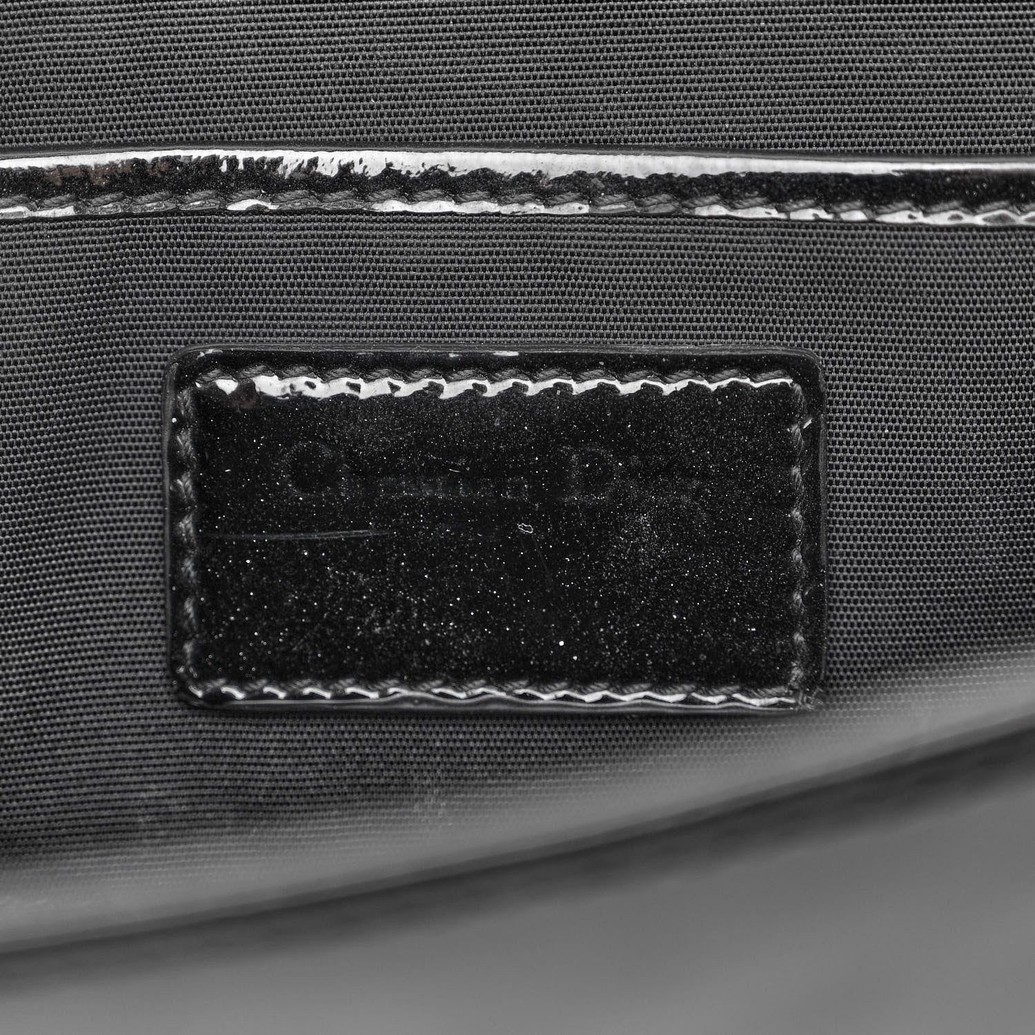 Christian Dior Patent Cannage Lady Dior Convertible Clutch Black 6 of 12