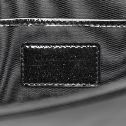 Christian Dior Patent Cannage Lady Dior Convertible Clutch Black 6 of 12